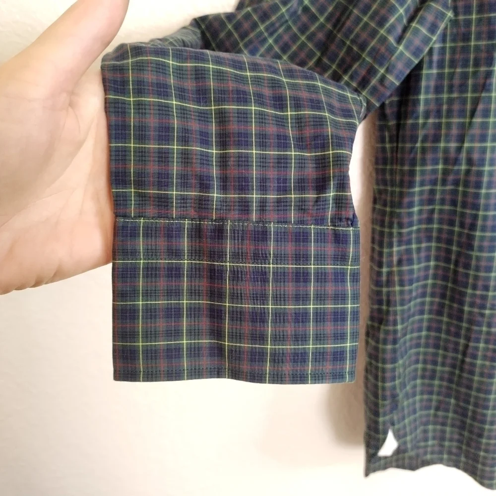 NWT J. CREW LUDLOW SHIRT IN DARK NAVY PLAID F8187 sz M